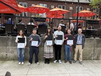 Ana and Zach's TA Awards!