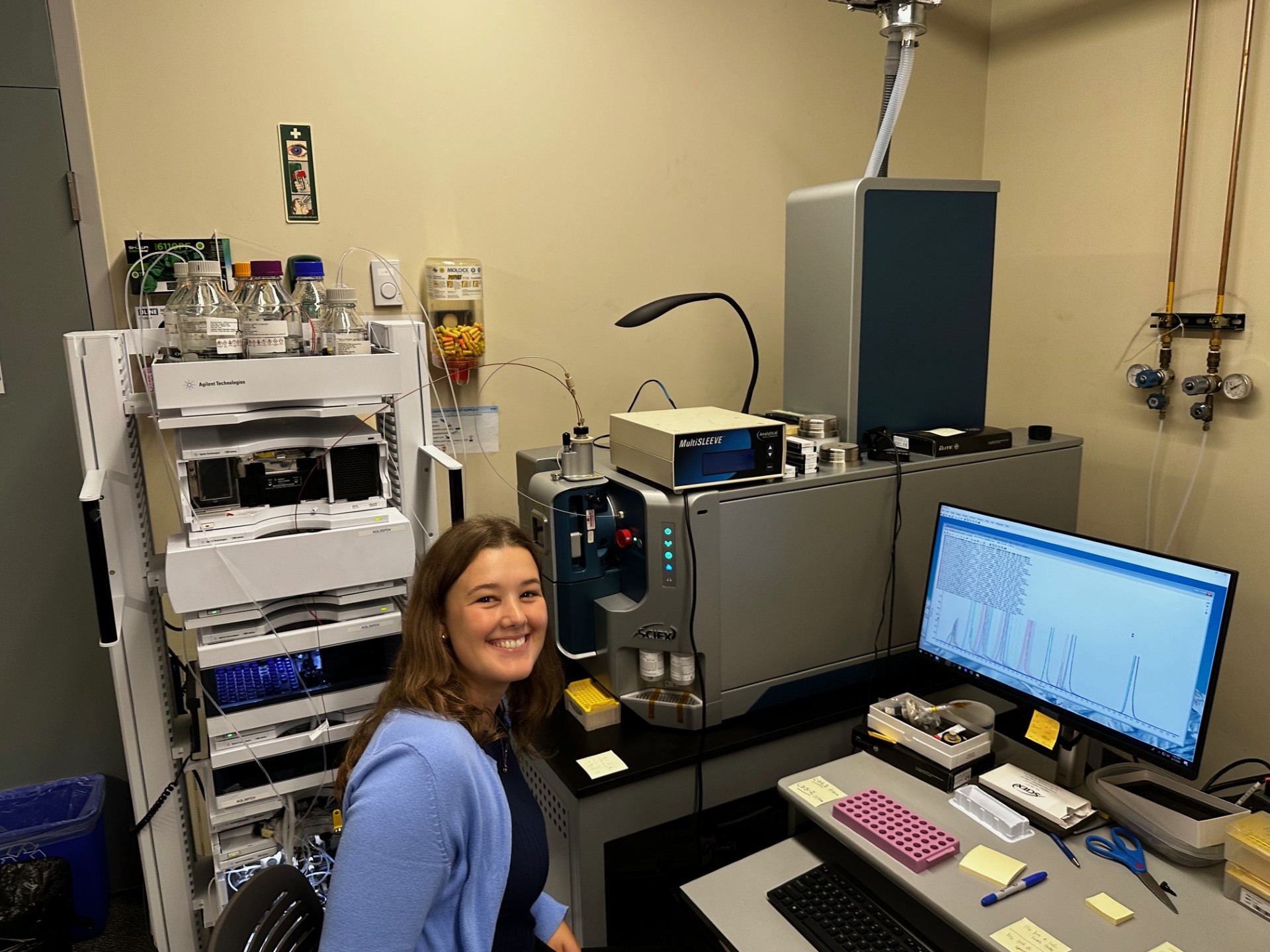 Claire's Summer Internship at SCIEX